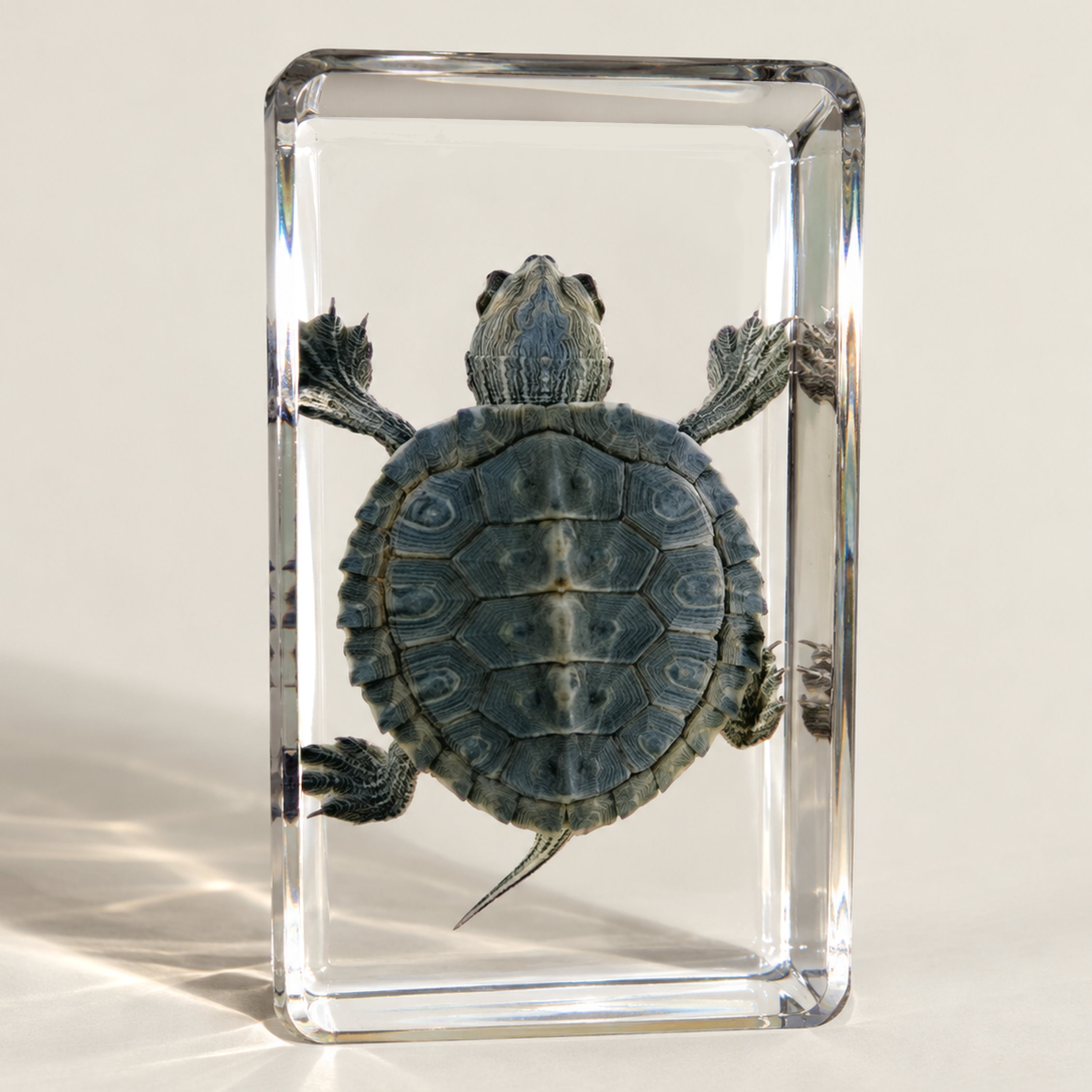 Slide 1 for Turtle in Acrylic, Resin Turtle Specimen, Oddities, Curiosities
