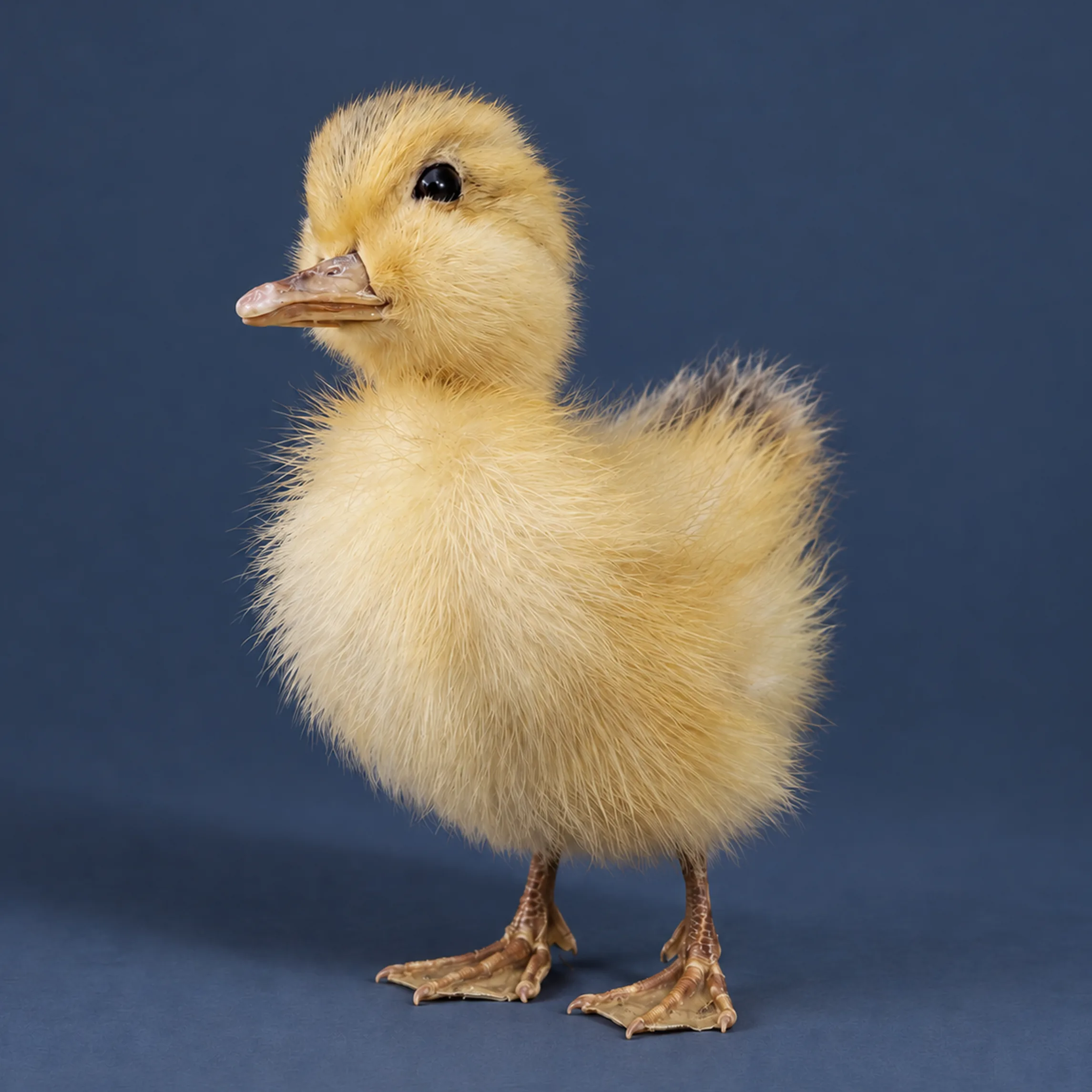 Slide 1 for Taxidermy Duckling, Real Taxidermy Baby Duck, Yellow