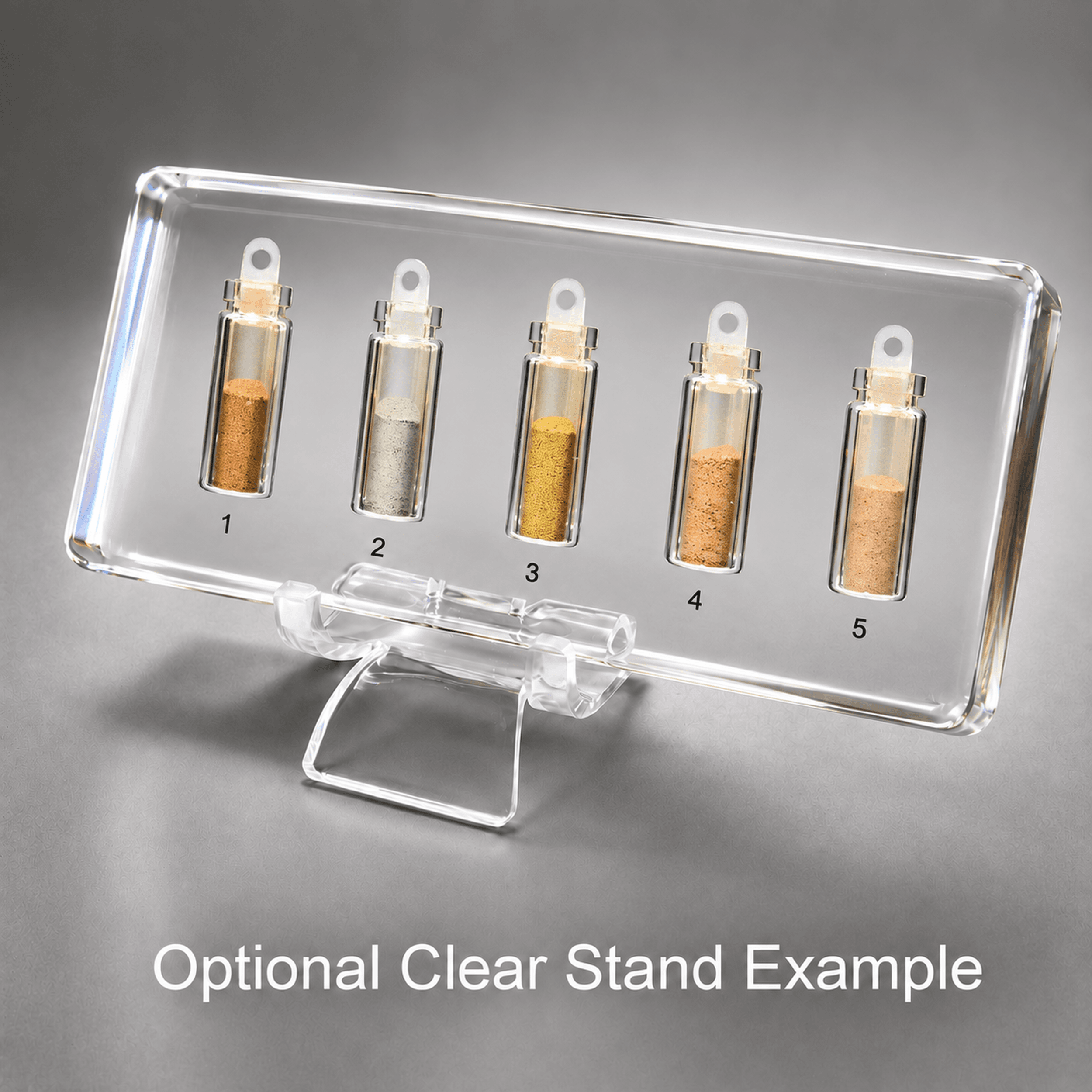 Slide 5 for Soil Sample Collection in Resin, Educational Display
